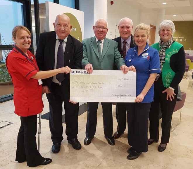 Donegal Masonic carol service raises €800 for Derry cancer unit